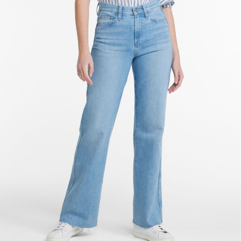 L.L. Bean NWT Wide Leg High Rise “Everyday” Jeans